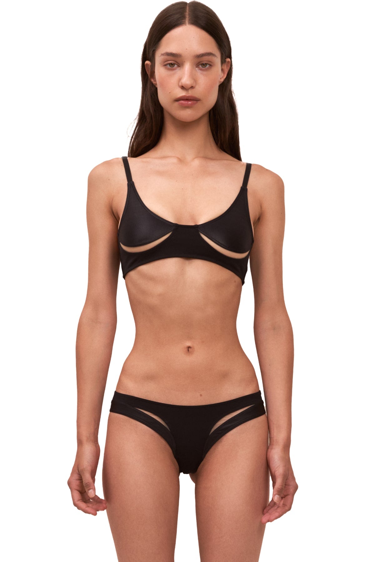 Simple top-bra+briefs NS